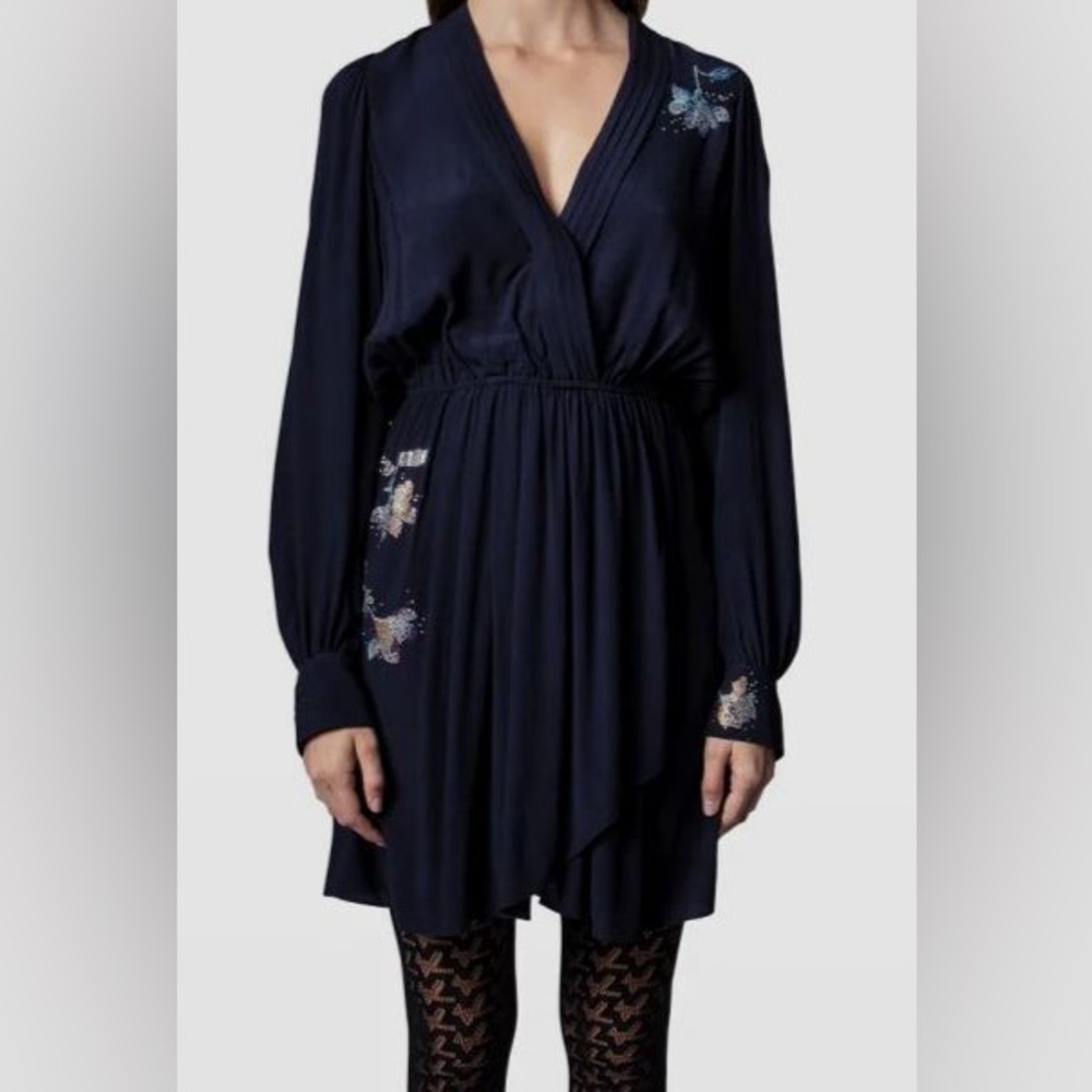 🌟NEW YEAR’S SALE🌟 Zadig & Voltaire Blue Floral Dress